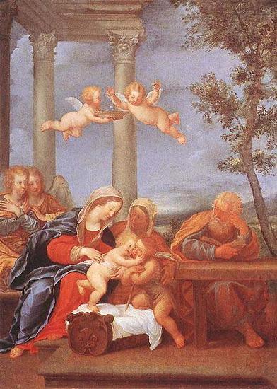 Holy Family, Francesco Albani